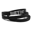 BESTORQ B190 V-Belt, Classic Wrapped Rubber X3 V-Belt, Black, 193" Outside Circumference x .66" Width x .43" Height, Pack of 3