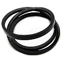 BESTORQ B82 or 5L850 Rubber V-Belt, Wrapped, Black, 85" Length x 0.66" Width x 0.44" Height