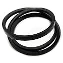 BESTORQ B85 or 5L880 Rubber V-Belt, Wrapped, Black, 88" Length x 0.66" Width x 0.44" Height