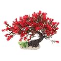 BESTOYARD Bonsai Tree for Aquarium, Artificial Fish Tank Plants and Decor