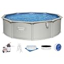 Bestway Hydrium 15' x 48" Steel Side Wall Above Ground Pool with Pump