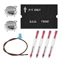 BESULEN 6 Pack Car RV Water Heater Thermal Cutoff, Auto Electronic Replacement Part for ECO Thermostat Assembly Kit, Compatible with RV OEM Atwood 91447 93866