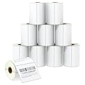 BETCKEY - 4" x 3" (102 mm x 76 mm) Thermal Labels, [10 Roll/5000 Labels]