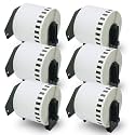 BETCKEY Replace for Brother DK-2205 2.4in x 100ft Continuou Labels[6 Roll]