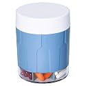 Weekly XXL Pill Organizer Bottle, Daily Pill Dispenser, Anti-Mix Design