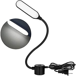 plastic 10w sewing machine light 30 led39s lamp with flexible gooseneck magnetic mounting base working lamp for home study night work workbench lathe drill presses 3d printerblack-1 pcs