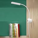 10W Sewing Machine Light with 30 LED's, Flexible Gooseneck Magnetic Mounting Base Working Lamp for Home Study Night Work, Workbench Lathe Drill Presses 3D Printer, Plastic, White, 1 pcs