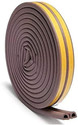 Betlex Rubber Self-Adhesive Sound Proofing Door Seal,6 Meter (2 X 3Mtr),Sound Proof 6 m Duct Tape (Brown Pack of 1)