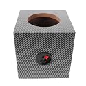 BETOOKY Speaker Enclosure: 5 Inch Car Audio Speaker Box Sealed Subwoofer Car Audio Cabinet – Wooden Enclosure Box for Truck Automotive Household