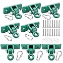BETOOLL Heavy Duty Swing Hanger for Kids Playground Indoor Outdoor with Mounting Hardware Provided, Set of 8