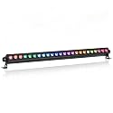 Betopper LW2418 Stage Wash Light Bar,6 in 1 RGBWAUV DMX Light Bar-1 Pack