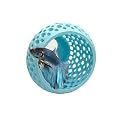 CTWPets Betta Bulb Hide 2.0, Betta Bed & Aquarium Cave, Cotton Candy Blue
