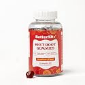 Better Alt Pure Beet Root Gummies | Helps Boost Energy, No Added Sugar | Lab-Tested | Strawberry Flavor |30 Gummies