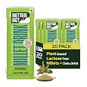 Better Bet Vegan Original Millets+ Oats Drink 3.6L (20 X 180 ML) | Plant Based | No Added Sugar | Lactose Free | No Added Preservatives | No Cholesterol | No Trans Fat