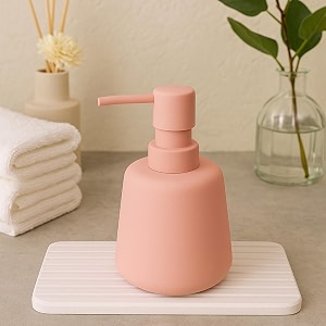 the better home ceramic soap dispenser 260ml liquod dispenser for bathroom  soap dispenser set  liquid dispenser for kitchen  soap dispenser for wash basin