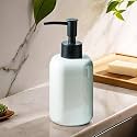 The Better Home Ceramic Soap Dispenser 260ML liquod Dispenser for Bathroom | Soap Dispenser Set | Liquid Dispenser for Kitchen | Soap Dispenser for Wash Basin