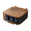 The Better Home Fumato 2000 W Room Heater (Fan-Blower) | Portable Heater for Bedroom &amp; Home | Dual Placement Vertical/Horizontal | Thermal Cut-Out + Fuse Safety | Brown | 1-Year Warranty