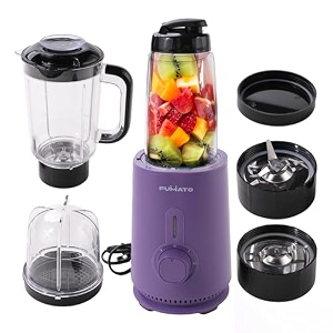 the better home fumato juicer mixer grinder- 400 watts 3 jars 2 blades  nutri blender for smoothie and juices  1 year warranty purple