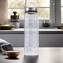 The Better Home Premium 850ml Glass Salt &amp; Pepper Shaker,Moisture-Proof Seasoning Dispenser with Precision Pour Holes,Large Capacity for Kitchen,Dining Table &amp; Restaurant Use(Pack of 1),Transparent