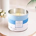 Better Home Jasmine Aroma Scented Candles - 34Hr Burn Time, Reusable Tin Jar Diwali Gifts