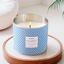 The Better Home Scented Candles for Home Décor (34Hrs Burn Time) Jasmine Aroma Scented Candles for Bedroom Reusable Tin Jar|Diwali Decoration Items for Home Décor | Diwali Gifts