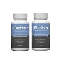 Better Nutrition Ayurvedic Testosterone Boosters Tablet for Workouts & Gym Fitness | No Added Chemicals & No Side Effects | 60 Tablet Each, Pack of 2