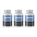Better Nutrition Ayurvedic Testosterone Boosters Tablet for Workouts & Gym Fitness, No Added Chemicals & No Side Effects - 60 Tablet Each (Pack of 3)