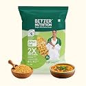 Better Nutrition Biofortified Unpolished Toor/Arhar Dal 1kg | Naturally Rich in Protein | Rich in Fibre, Zinc & Iron | No Additives | Chemical-Free | Non-GMO