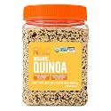 BetterBody Foods Organic Tri-Color Quinoa, 6g Complete Plant Protein, 24 Ounce (Pack of 6)