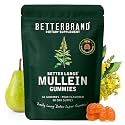Betterbrand Respiratory Support Mullein Gummies, 2000mg, Pear Flavor