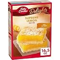Betty Crocker Delights Supreme Lemon Bars Mix, 16.5 oz. (Pack of 12)