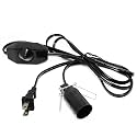 Salt Lamp Cord with Dimmer Control, Betus [Original Replacement] Power Cord with Dim Switch &amp; Clip for All Himalayan Crystal Salt Lamps - UL Listed 6 Feet Long 110V US Standard