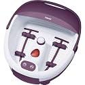 Beurer FB 21 foot spa for invigorated, well cared-for feet with 3 functions: vibration massage, bubble massage, water tempering, 3 Years Warranty, Purple, 1 Count (Pack of 1) (FB21)