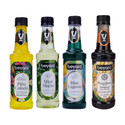 Bevaro Mocktail Mega Combo 4 flavours (300ml each) Blue Lagoon +Pina Colada+Mint Mojito +FruitBeer original (1200 ml, Pack of 4)