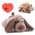 BEVERLYSHARK Beverly Shark Puppy Heartbeat Toy Dog Anxiety Relief Calming Aid Puppy Heartbeat Stuffed Animal Behavioral Training Sleep Aid Comfort Soother Plush Toy for Puppies Cats