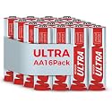 BEVIGOR Lithium Batteries AA 16 Pack, Ultra Long-Lasting 1.5V Power