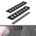 Bevinsee Window Vents Compatible with Toyota 4Runner 2010-2021, Sturdy, Billet Aluminium & Pom, Anodized