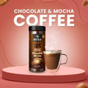 Bevzilla 200 Gram Chocolate & Mocha Instant Coffee Powder with Coffee Mug Instant Coffee