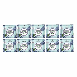 bevzilla blueberry instant iced tea mix  pack of 10 15gm each  delicious amp hydrating  quick to prepare  cool amp refreshing summer beverage