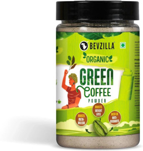 bevzilla instant coffee organic green coffee powder 200g coffee powder  aids weight loss instant coffee 200 g hazelnut flavoured