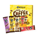 Bevzilla Instant Coffee Powder - 60 Sachets Box, Makes Premium Cups, 15 Sachet Each Instant Coffee (60 x 2 g, Assorted Flavoured)