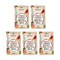Bevzilla Peach Passion Instant Iced Tea Mix – Pack of 5(30gm) Sachet | Refreshing Summer Drink | Easy to Make | Low Calorie &amp; Travel-Friendly | Perfect for Quick Hydration