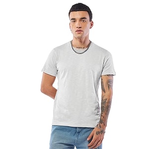 Bewakoof Mens 100 Cotton Solid Regular Fit