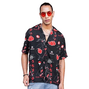 Bewakoof Mens All Over Printed Oversized Fit