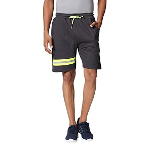 Bewakoof Mens Casual Reflector Melange Shorts