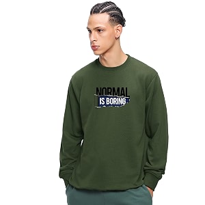 Bewakoof Mens Cotton Round Neck Sweatshirt