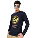 Bewakoof Men39s Striped Cotton T-Shirt- Loose Fit