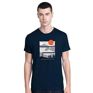 Bewakoof Mens Feel Most Alive Printed 100