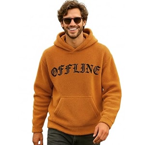 Bewakoof Mens Fluff Oversized Fit Hoodies