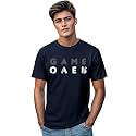 Bewakoof Men39s Game Over Printed 100 Cotton